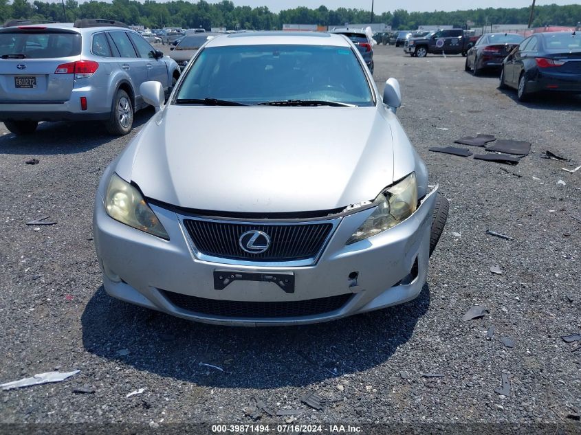2007 Lexus Is 250 VIN: JTHCK262772013692 Lot: 39871494
