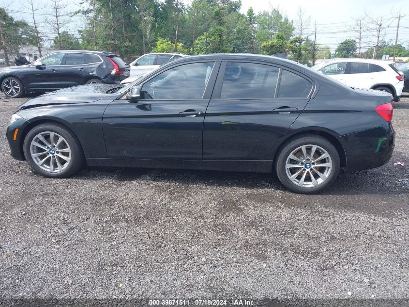 2018 BMW 320I xDrive VIN: WBA8E5G51JNU46002 Lot: 39871511