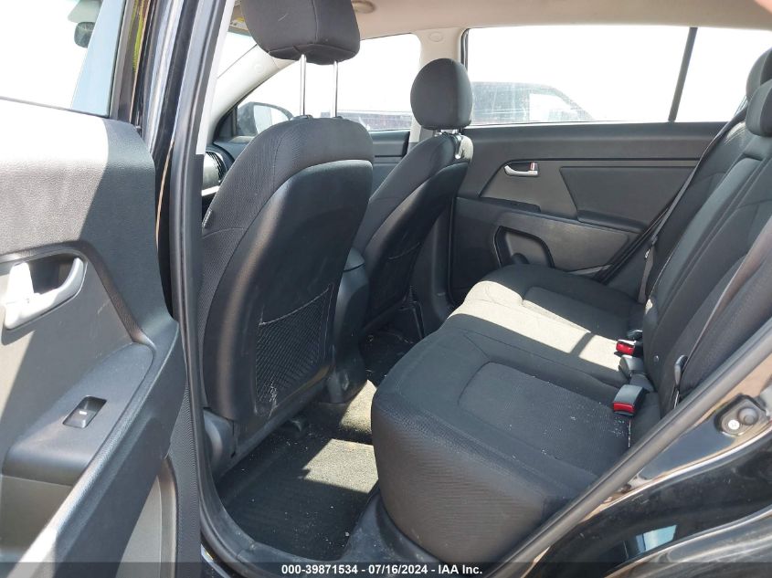 2012 Kia Sportage Lx VIN: KNDPBCA21C7220978 Lot: 39871534