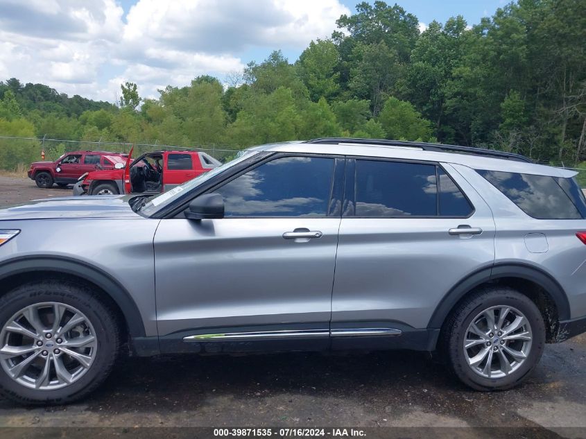 2021 Ford Explorer Xlt VIN: 1FMSK7DH6MGC40688 Lot: 39871535