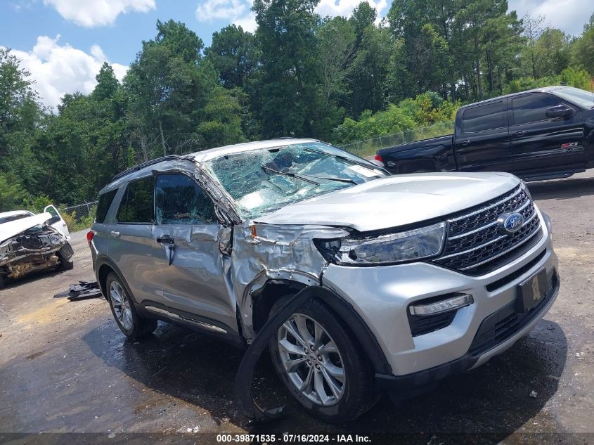 2021 Ford Explorer Xlt VIN: 1FMSK7DH6MGC40688 Lot: 39871535