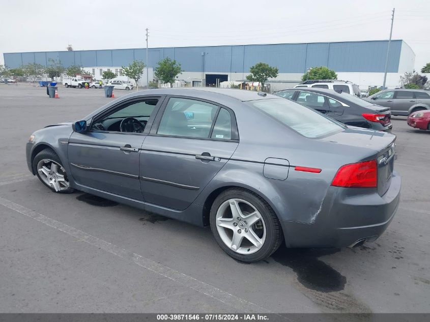 2005 Acura Tl VIN: 19UUA662X5A066908 Lot: 39871546