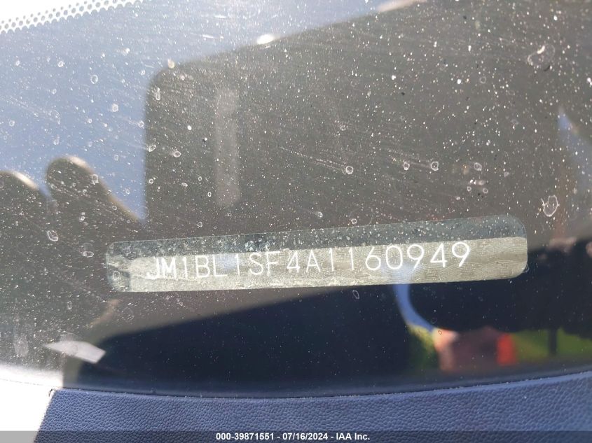 2010 Mazda Mazda3 I Touring VIN: JM1BL1SF4A1160949 Lot: 39871551