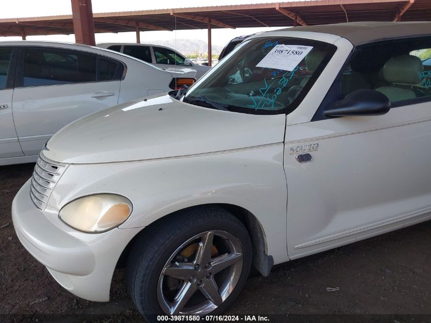 2005 Chrysler Pt Cruiser Gt VIN: 3C3AY75S55T362856 Lot: 39871580