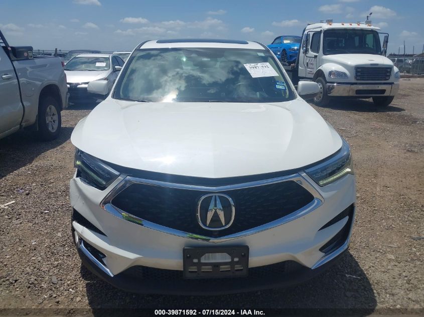 2019 Acura Rdx Advance Package VIN: 5J8TC1H70KL017928 Lot: 39871592