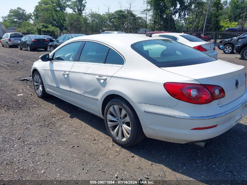 2011 Volkswagen Cc Sport VIN: WVWMP7AN7BE726136 Lot: 39871594