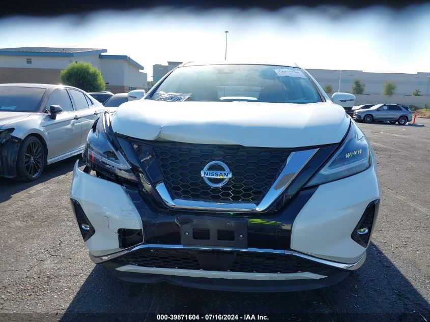 2019 Nissan Murano Sl VIN: 5N1AZ2MS4KN113243 Lot: 39871604