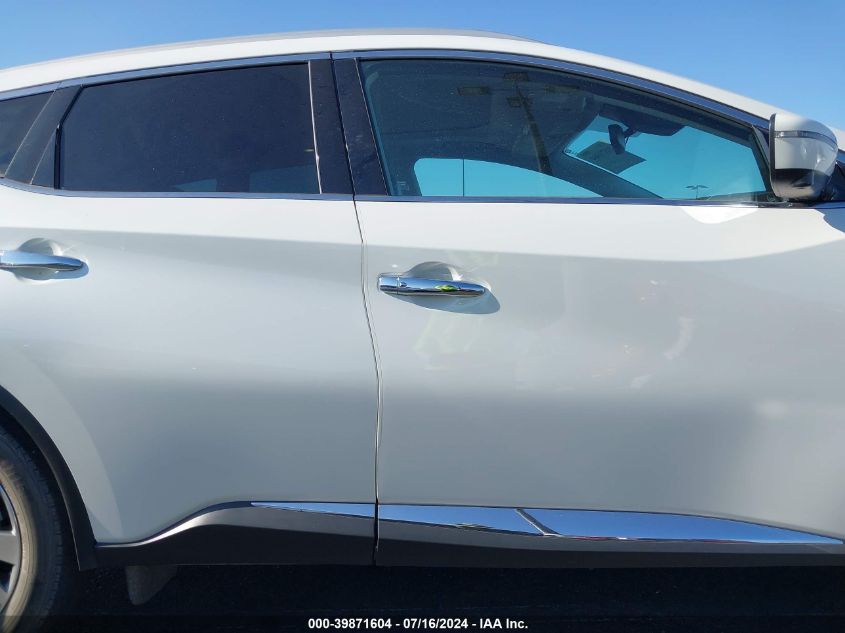 2019 Nissan Murano Sl VIN: 5N1AZ2MS4KN113243 Lot: 39871604