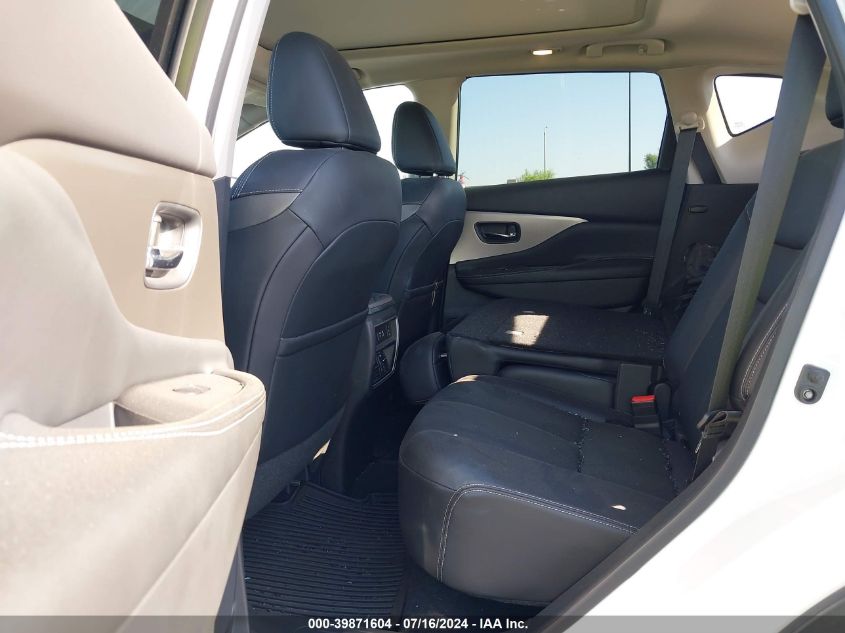 2019 Nissan Murano Sl VIN: 5N1AZ2MS4KN113243 Lot: 39871604