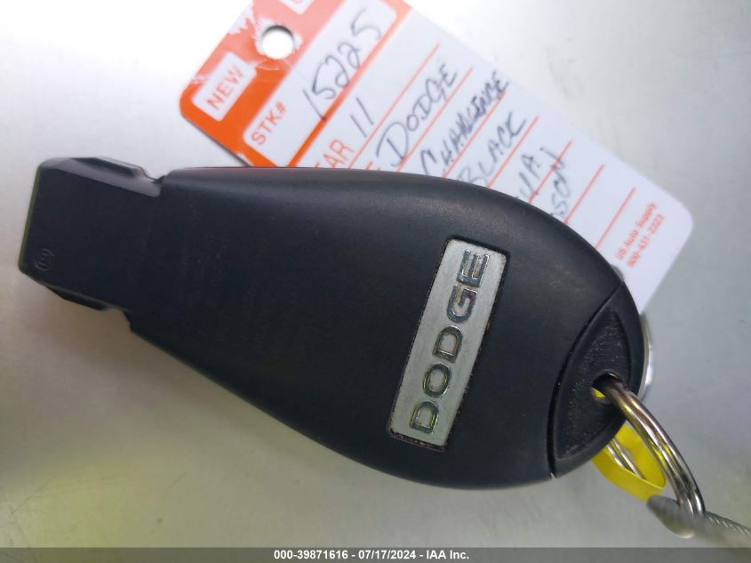 2011 Dodge Challenger VIN: 2B3CJ4DG2BH603721 Lot: 39871616