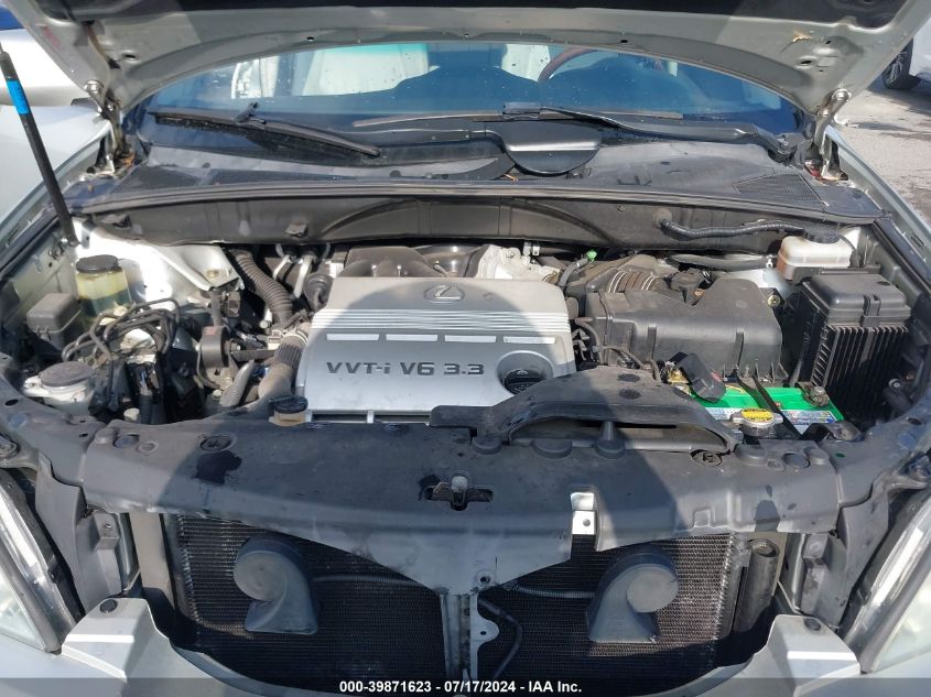 2004 Lexus Rx 330 VIN: JTJHA31U040009576 Lot: 39871623