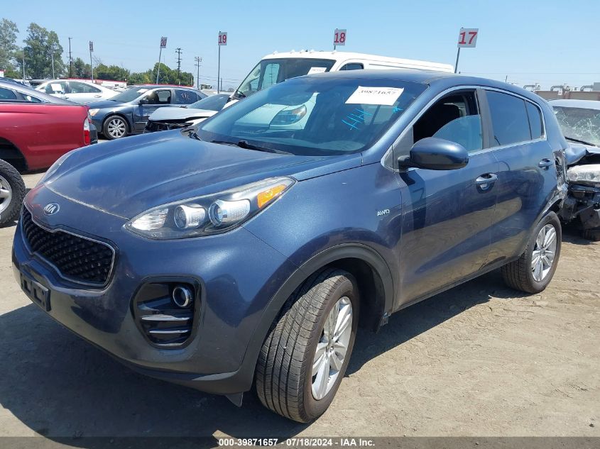 KNDPMCAC0H7199048 2017 KIA SPORTAGE - Image 2