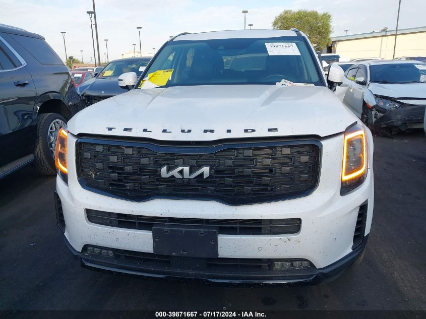 2022 Kia Telluride Sx VIN: 5XYP5DHC6NG209136 Lot: 39871667