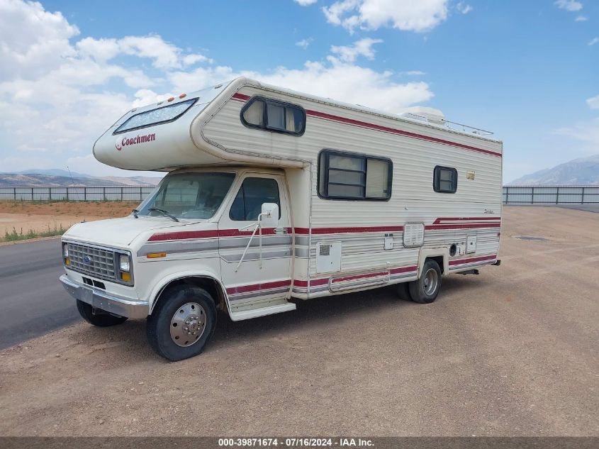 1987 Ford Econoline E350 Cutaway Van VIN: 1FDKE30L1HHC21461 Lot: 39871674