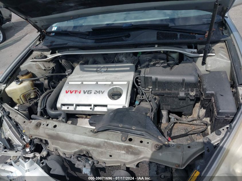 2003 Lexus Es 300 VIN: JTHBF30G830101229 Lot: 39871696