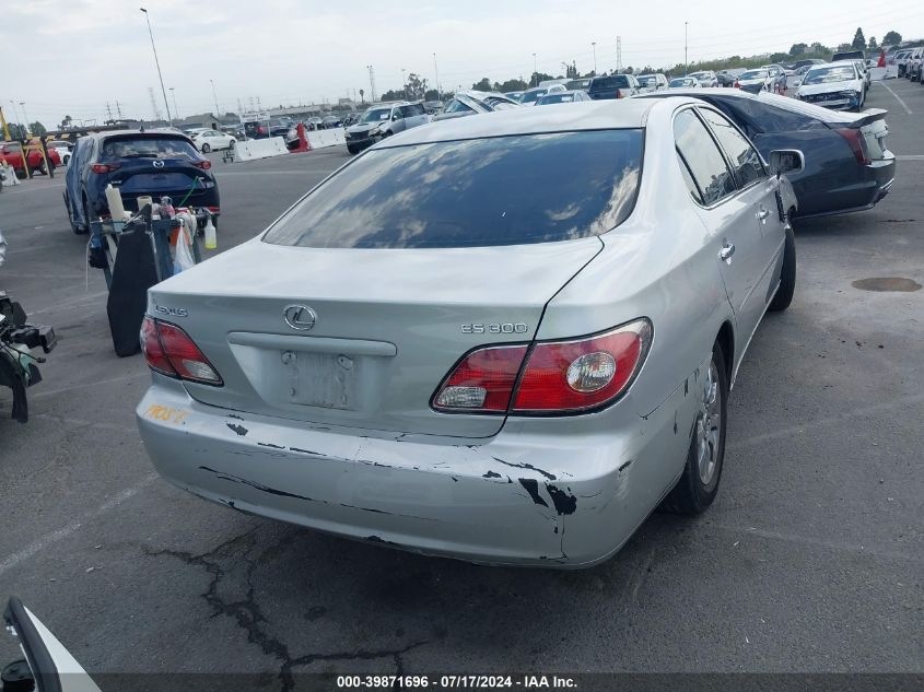 2003 Lexus Es 300 VIN: JTHBF30G830101229 Lot: 39871696