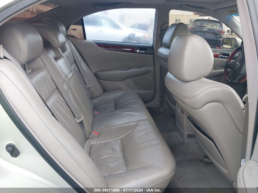 2003 Lexus Es 300 VIN: JTHBF30G830101229 Lot: 39871696