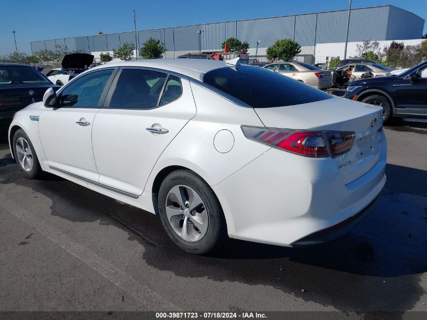 2015 Kia Optima Hybrid VIN: KNAGM4AD1F5080297 Lot: 39871723