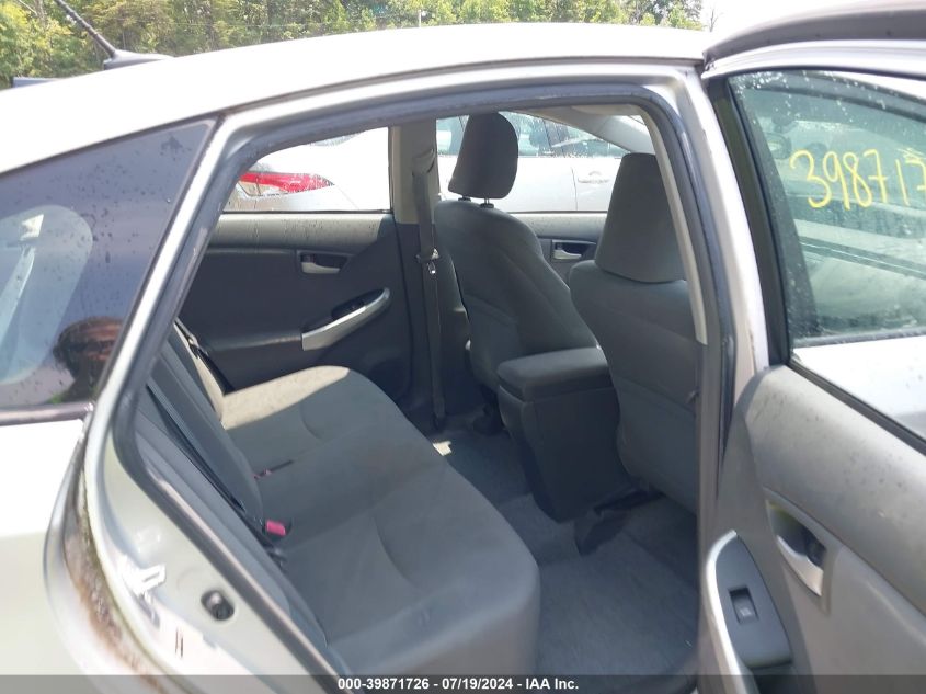 2010 Toyota Prius Ii VIN: JTDKN3DU0A0109861 Lot: 39871726