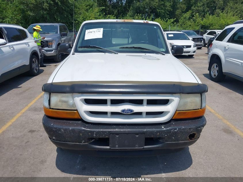 1999 Ford Ranger Xl/Xlt VIN: 1FTYR10C1XPA49444 Lot: 39871731