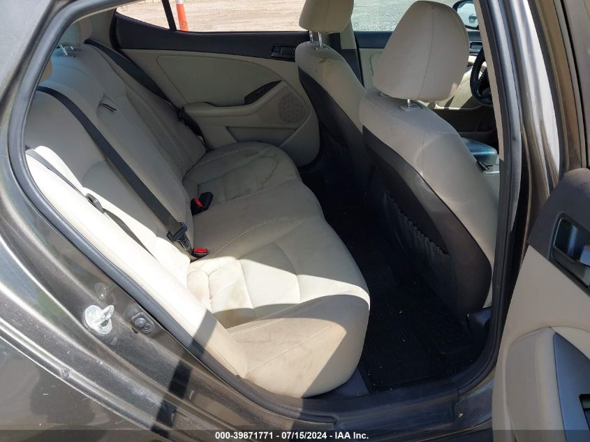 2013 Kia Optima Lx VIN: 5XXGM4A71DG199960 Lot: 39871771