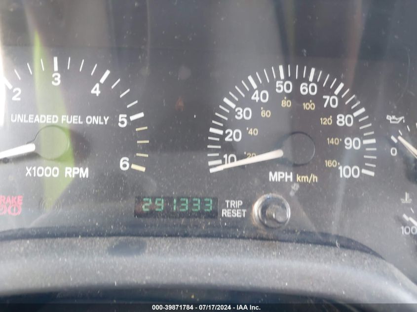 1999 Jeep Cherokee Classic/Sport VIN: 1J4FF68S5XL559306 Lot: 39871784