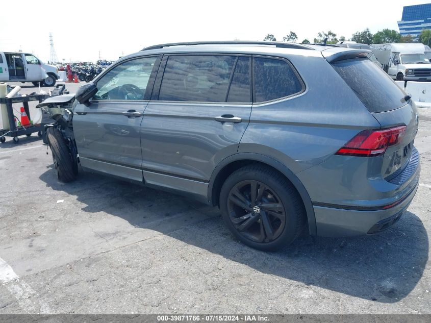 2023 Volkswagen Tiguan 2.0T Se R-Line Black VIN: 3VVCB7AX6PM111978 Lot: 39871786