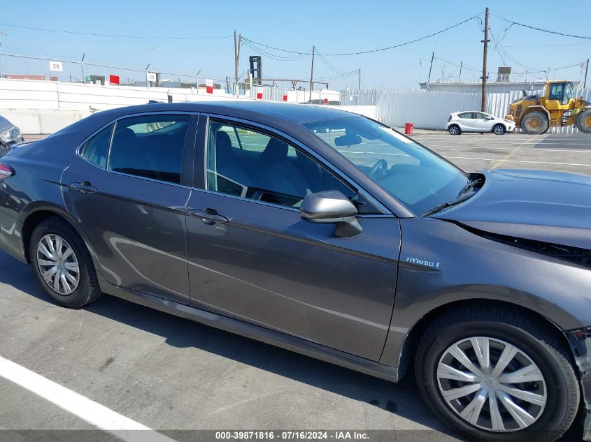 2019 Toyota Camry Hybrid Le VIN: 4T1B31HK5KU006962 Lot: 39871816