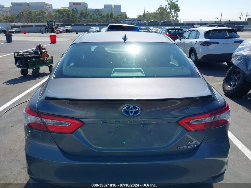 2019 Toyota Camry Hybrid Le VIN: 4T1B31HK5KU006962 Lot: 39871816