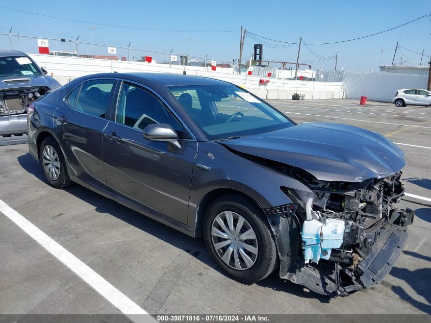 2019 Toyota Camry Hybrid Le VIN: 4T1B31HK5KU006962 Lot: 39871816