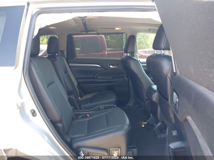 2019 Toyota Highlander Hybrid Limited Platinum VIN: 5TDDGRFH1KS063770 Lot: 39871825