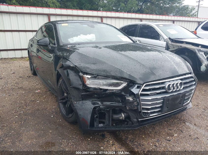 WAUENCF54JA134224 2018 Audi A5 2.0T Premium