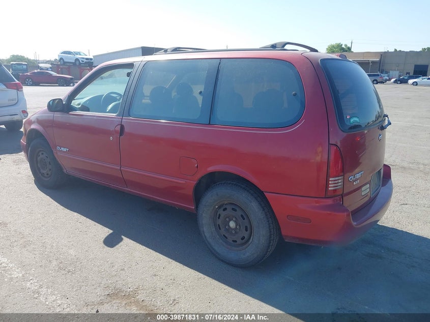 1996 Nissan Quest Xe/Gxe VIN: 4N2DN11W2TD848080 Lot: 39871831