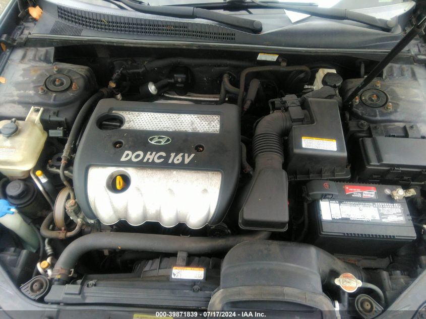 2008 Hyundai Sonata Gls VIN: 5NPET46C88H297863 Lot: 39871839