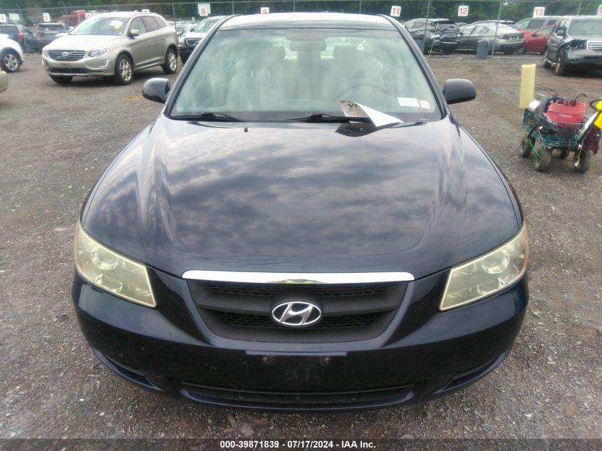2008 Hyundai Sonata Gls VIN: 5NPET46C88H297863 Lot: 39871839