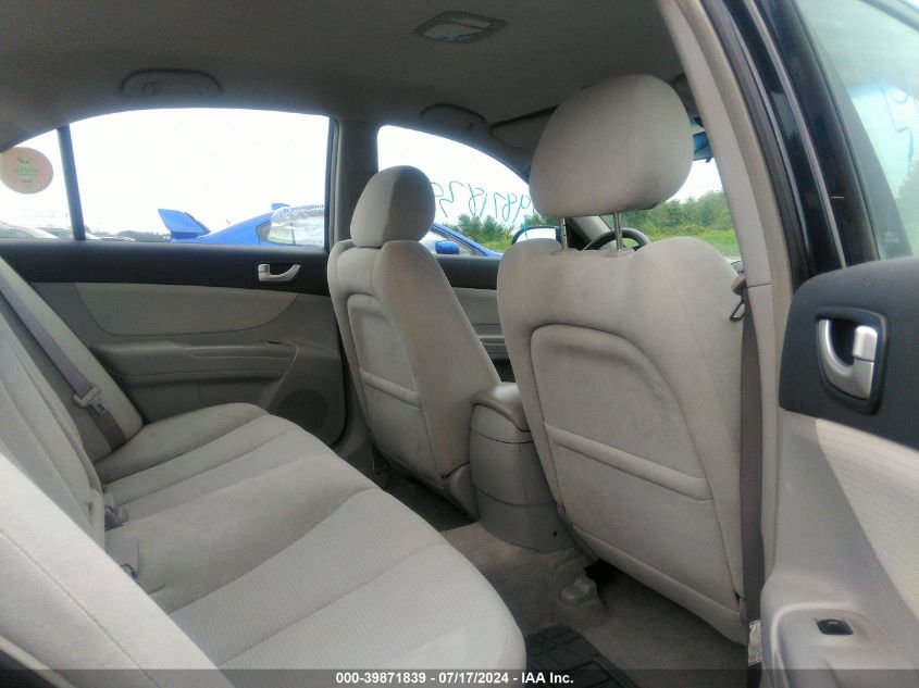 2008 Hyundai Sonata Gls VIN: 5NPET46C88H297863 Lot: 39871839