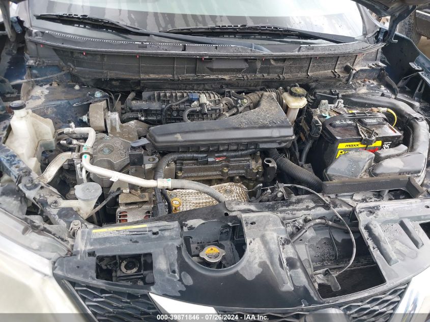 2016 Nissan Rogue Sv VIN: KNMAT2MT5GP623899 Lot: 39871846