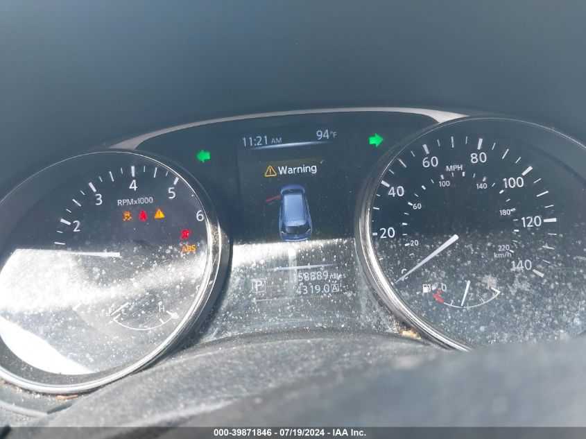 2016 Nissan Rogue Sv VIN: KNMAT2MT5GP623899 Lot: 39871846