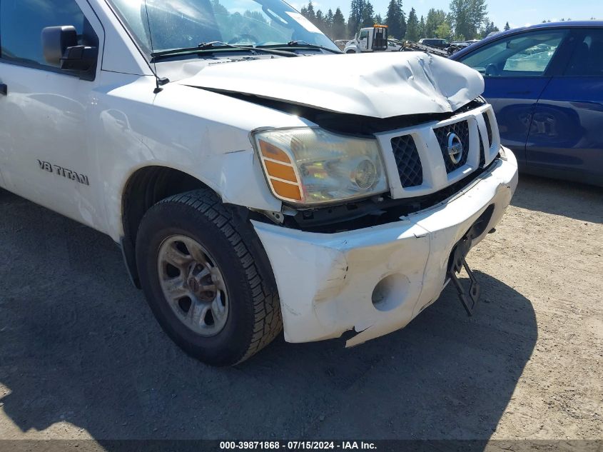 2007 Nissan Titan Xe VIN: 1N6BA06B87N200536 Lot: 39871868