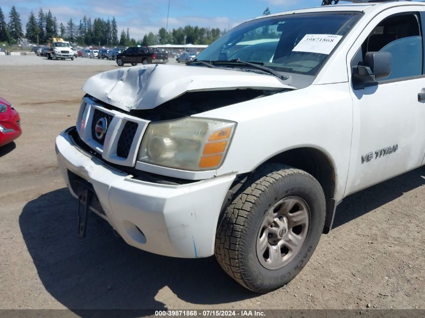 2007 Nissan Titan Xe VIN: 1N6BA06B87N200536 Lot: 39871868