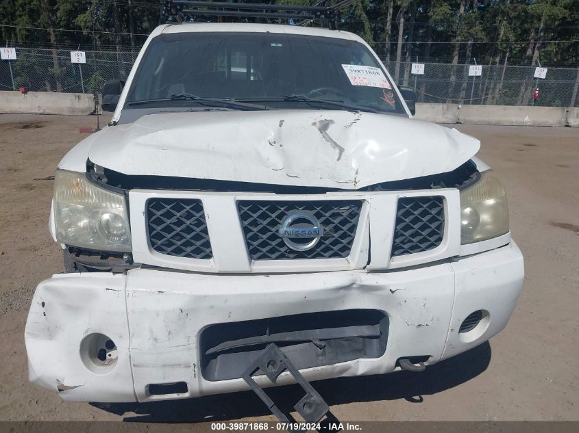 2007 Nissan Titan Xe VIN: 1N6BA06B87N200536 Lot: 39871868