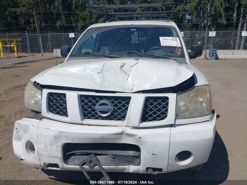 2007 Nissan Titan Xe VIN: 1N6BA06B87N200536 Lot: 39871868