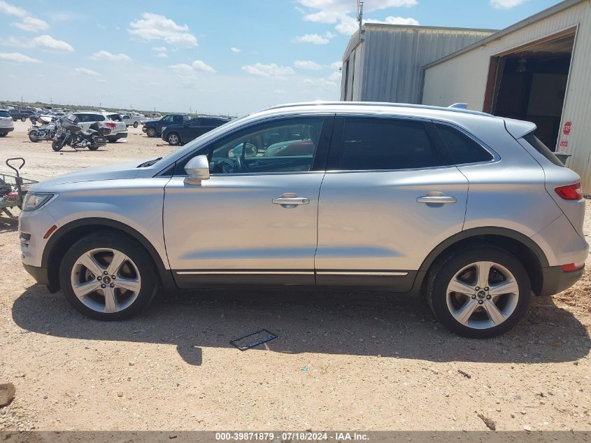 2018 Lincoln Mkc Premiere VIN: 5LMCJ1C92JUL12575 Lot: 39871879