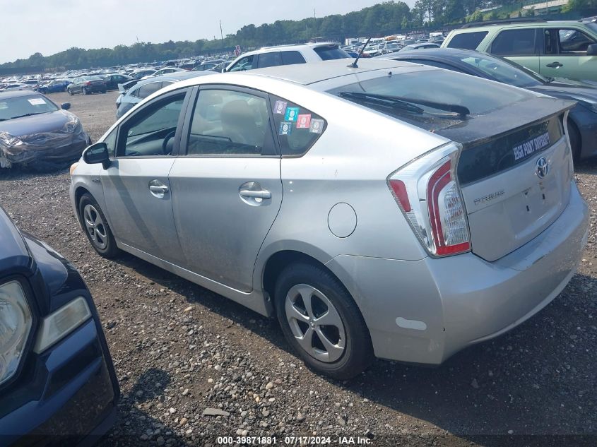 JTDKN3DUXD5631324 2013 Toyota Prius Two