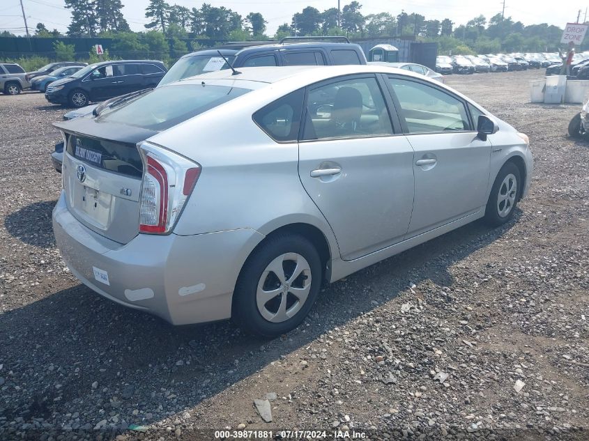 JTDKN3DUXD5631324 2013 Toyota Prius Two