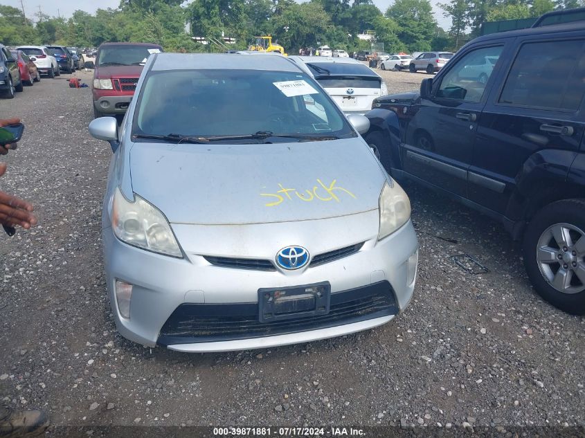 2013 Toyota Prius Two VIN: JTDKN3DUXD5631324 Lot: 39871881