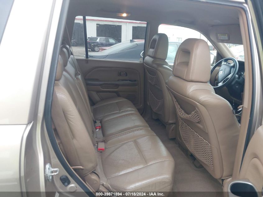 2004 Honda Pilot Exl VIN: 2HKYF18514H569620 Lot: 39871894