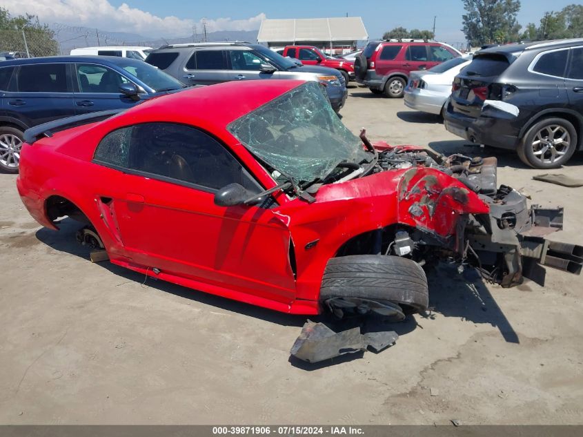 2002 Ford Mustang Gt VIN: 1FAFP42X12F190887 Lot: 39871906