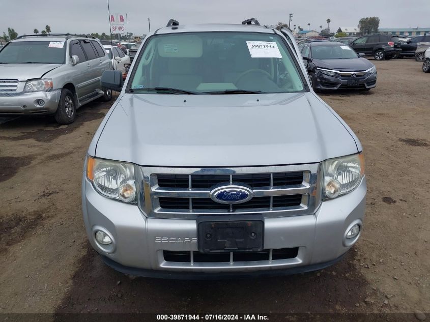 2012 Ford Escape Xlt VIN: 1FMCU9DG6CKB16272 Lot: 39871944