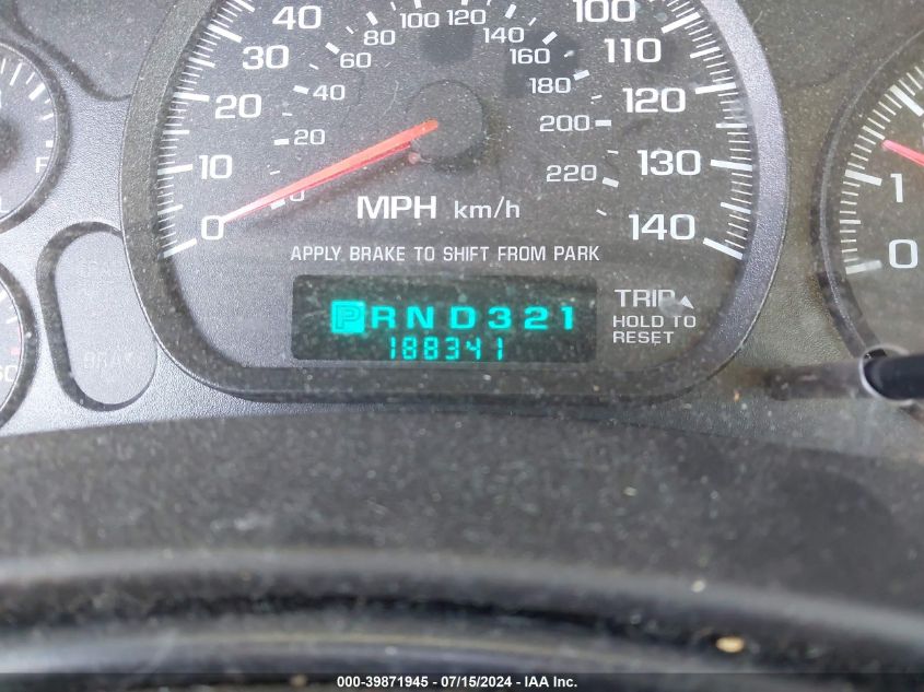 2003 Chevrolet Monte Carlo Ss VIN: 2G1WX12K839427911 Lot: 39871945